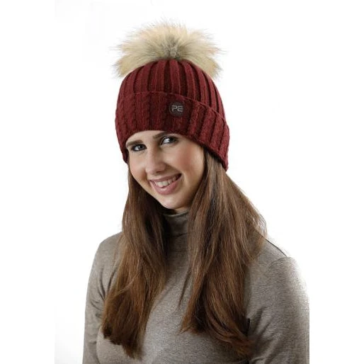 Premier Equine Knitted Bobble Hat 1 Premier Equine Knitted Bobble Hat