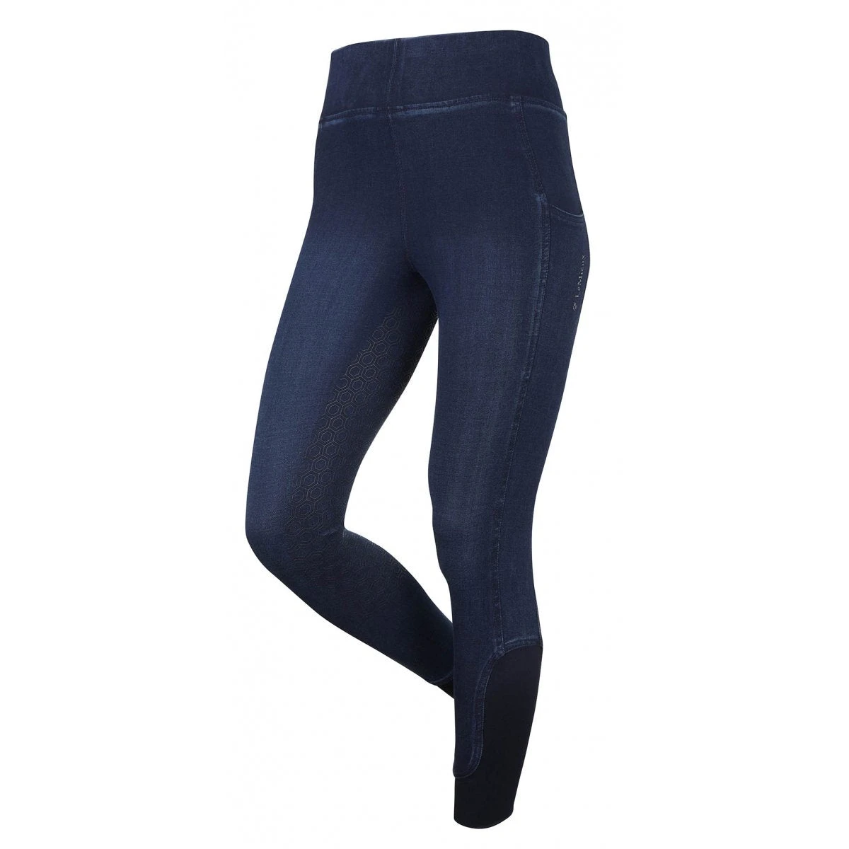 LeMieux Denim Pull On Breeches 2 LeMieux Denim Pull On Breeches - Image 2
