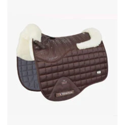 Premier Equine Capella Close Contact Merino Wool Dressage Square -Equestrian Supply Store Capella CC Merino Wool Dressage Square Brown Natural Wool 1 768x 51824e40 b604 4357 9cd9 6b5e8345088b