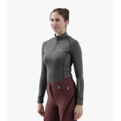 Premier Equine Oletta Technical Riding Base Layer -Equestrian Supply Store Oletta Ladies Technical Riding Layer Charcoal 1 768x 8747daa6 c867 4859 9da7 9e68dcd46cd8