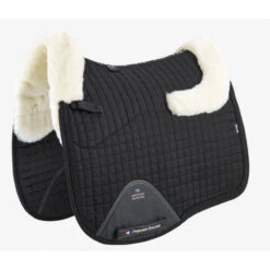 Premier Equine Close Contact Merino Wool European Dressage Saddle Pad -Equestrian Supply Store SS19 ALT Merino Wool Half Lined European Dressage Square C N Main Image RGB