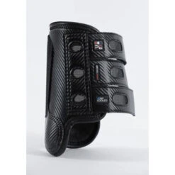 Premier Equine Carbon Tech Air Cooled Eventing Boots -Equestrian Supply Store SS19 Carbon Tech Eventing Boots Front Black Air Vents RGB 72 big