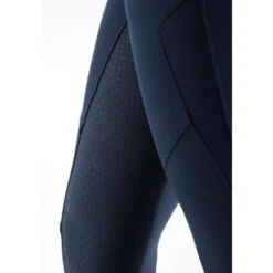 Premier Equine Beluso Ladies Full Seat Gel Riding Breeches -Equestrian Supply Store SS20 Beluso Ladies Full Seat Gel Riding Breeches Navy Gel Detailing Shot 72