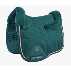 Premier Equine Close Contact Merino Wool European Dressage Saddle Pad -Equestrian Supply Store SS21 Close Contact Merino Wool European Half Lined Dressage Square Main 72 R