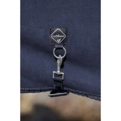 Lemieux Four Seasons Rug -Equestrian Supply Store Teddy Full Set Flat Navy No Head Collar 01