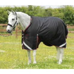 Premier Equine Titan 100 Turnout Rug With Detachable Neck Cover -Equestrian Supply Store Titan 100 Black No Neck 900x775 big