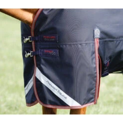 Premier Equine Titan 100 Turnout Rug With Detachable Neck Cover -Equestrian Supply Store Titan 100g Navy Chest 900x775 big