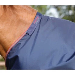 Premier Equine Titan 100 Turnout Rug With Detachable Neck Cover -Equestrian Supply Store Titan 100g Navy Wither 900x775 big
