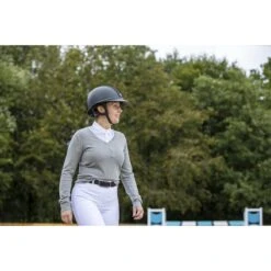LeMieux Elite V-Neck Knit Jumper -Equestrian Supply Store a75696c4c0324779a487da5f649b5b5e.image .1200x1200