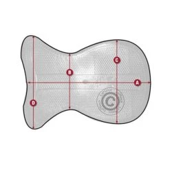 Acavallo Therapeutic Shaped Anti-Slip Gel Pads -Equestrian Supply Store acavallo shaped anti slip gel pads gel pad 4