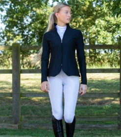 Premier Equine Finio Ladies Competition Jacket 26 Premier Equine Finio Ladies Competition Jacket -Equestrian Supply Store finio competition jacket black 2 768x 4738edc5 13a0 40f8 9c67 31bbab598dbd
