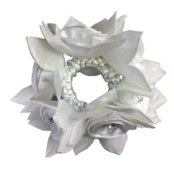 Equestrian Supply Store -Equestrian Supply Store hamag rose petal hair scrunchie with crystals hair accessories 2