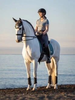 LeMieux Earth Collection Dressage Saddlepad -Equestrian Supply Store it01417 lifestyleearthdressagepad ocean 12 copy