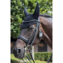 LeMieux Acoustic Diamanté Fly Hood -Equestrian Supply Store lemieux acoustic diamante fly hood fly hood 5