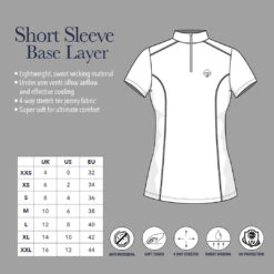 LeMieux Activewear Short Sleeve Base Layer 35 LeMieux Activewear Short Sleeve Base Layer -Equestrian Supply Store lemieux activewear short sleeve base layer base layer 10