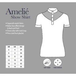 LeMieux Amelie Show Shirt -Equestrian Supply Store lemieux amelie show shirt show shirt 8