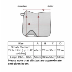 LeMieux Cotton Dressage Square -Equestrian Supply Store lemieux cotton dressage square saddleblanket 8