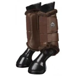 LeMieux Fleece Lined Brushing Boots -Equestrian Supply Store lemieux fleece lined brushing boots boot 3