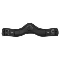 LeMieux Gel-Tek Anatomic Curve Black Dressage Girth