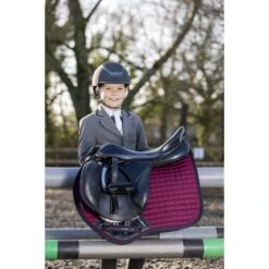 LeMieux Junior Pro GP/Jump Square -Equestrian Supply Store lemieux junior pro gpjump square saddle pad 7