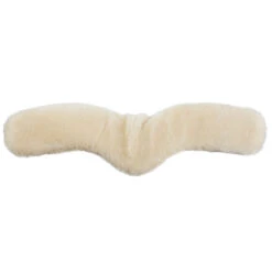 LeMieux Lambswool Anatomic Girth Cover -Equestrian Supply Store lemieux lambswool anatomic girth cover girth cover 3