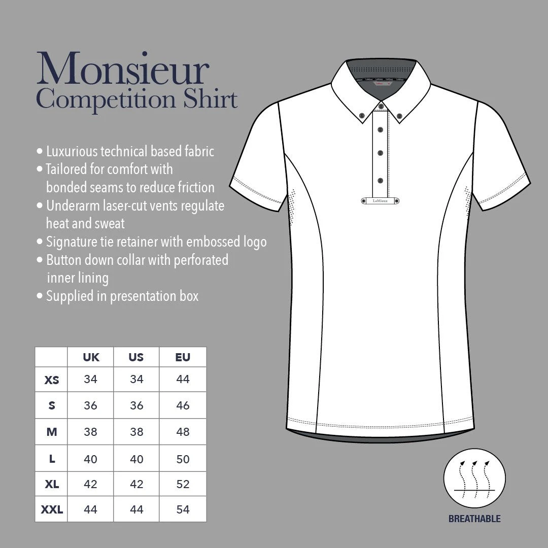 LeMieux Monsieur Competition Shirt 6 LeMieux Monsieur Competition Shirt - Image 6
