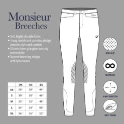 LeMieux Monsieur Mens Breeches -Equestrian Supply Store lemieux monsieur mens breeches mens breeches 7
