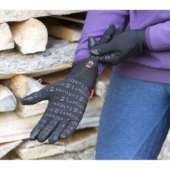 LeMieux Polar Grip Gloves  -Equestrian Supply Store lemieux polar grip gloves gloves 4