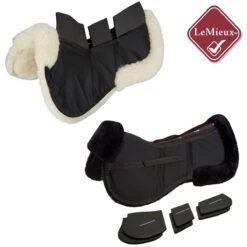 LeMieux Pro-Sorb Lambskin 6 Pocket Half Pad