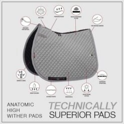 LeMieux Wither Relief Jumping Pad 19 LeMieux Wither Relief Jumping Pad -Equestrian Supply Store lemieux wither relief jumping pad wither relief saddlepad 10