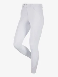 LeMieux Amara II Knee Grip Breeches 10 LeMieux Amara II Knee Grip Breeches -Equestrian Supply Store lm amarabreeches kg white1 hr