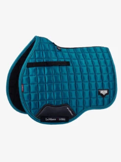 LeMieux Loire Classic GP Square -Equestrian Supply Store lm aw22 saddlepad loiregp marine hr 4 1