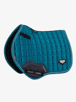 LeMieux Mini Loire Jump/GP Saddlepad -Equestrian Supply Store lm aw22 saddlepad minijumploire marine hr 1