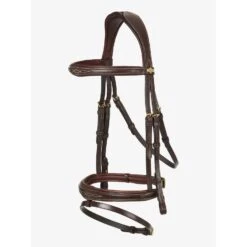 LeMieux Competition Bridle -Equestrian Supply Store lm bridles competition brown