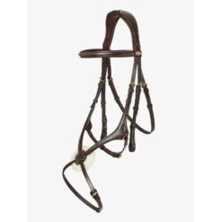LeMieux Kudos Grackle Bridle -Equestrian Supply Store lm bridles grackle brown 5