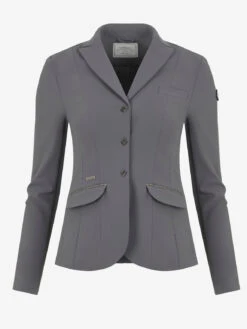 LeMieux Dynamique Show Jacket -Equestrian Supply Store lm dynamiqueshowjacket grey1 hr copy