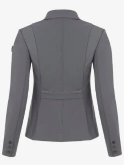 LeMieux Dynamique Show Jacket -Equestrian Supply Store lm dynamiqueshowjacket grey4 hr copy