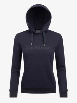 LeMieux Emma Hoodie -Equestrian Supply Store lm emmahoodie navy1 hr
