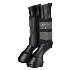LeMieux Grafter Boots -Equestrian Supply Store lm grafterboots oakgreen1 hr