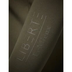 LeMieux Liberte Roll Neck 20 LeMieux Liberte Roll Neck -Equestrian Supply Store lm liberterollneck oakgreen5 hr