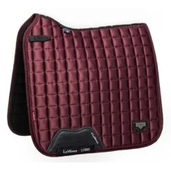 LeMieux Loire Classic Dressage Square -Equestrian Supply Store lm loiredressage classic rioja hr