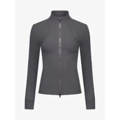 LeMieux Twilight Collection Marseille Jacket 11 LeMieux Twilight Collection Marseille Jacket -Equestrian Supply Store lm marseilleziptop grey1 hr