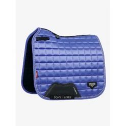 LeMieux Junior Loire Dressage Saddlepad -Equestrian Supply Store lm miniloiredr bluebell hr