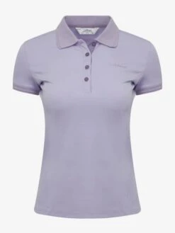 Lemieux Polo Shirt -Equestrian Supply Store lm poloshirt wisteria1 hr