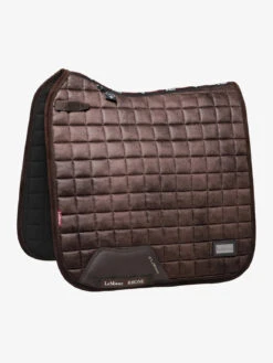 LeMieux Rhone Dressage Square -Equestrian Supply Store lm rhonedressage espresso hr