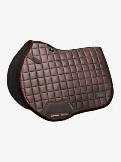 LeMieux Rhone EuroJump Square -Equestrian Supply Store lm rhonejump espresso hr