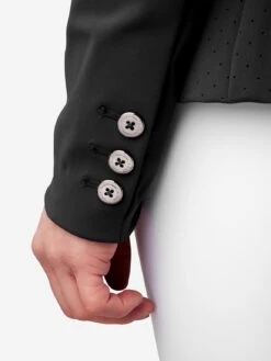 LeMieux Dynamique Show Jacket -Equestrian Supply Store lm showjacket details black hr 8 copy