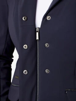 LeMieux Dynamique Show Jacket -Equestrian Supply Store lm showjacket details navy hr 2