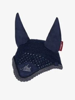 LeMieux Mini Fly Hoods -Equestrian Supply Store lm ss23 miniflyhood indigo hr copy