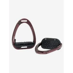 LeMieux Vector Balance Stirrups -Equestrian Supply Store lm stirrup vector balance brown hr copy 1 1